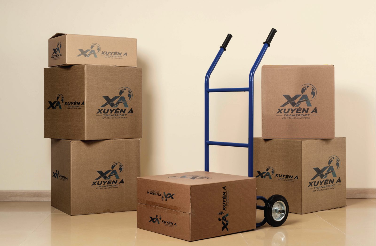 Đóng gói hàng hóa Xuyên Á Transport